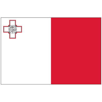 Malta Flag - Made in USA.