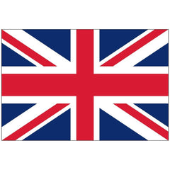 United Kingdom Flag Nylon Cut & Sewn  Flag Made in USA.