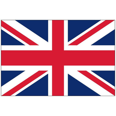 United Kingdom Flag Nylon Cut & Sewn  Flag Made in USA.