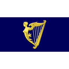 Royal Standard of the Kingdom of Ireland Flag - Made in USA.