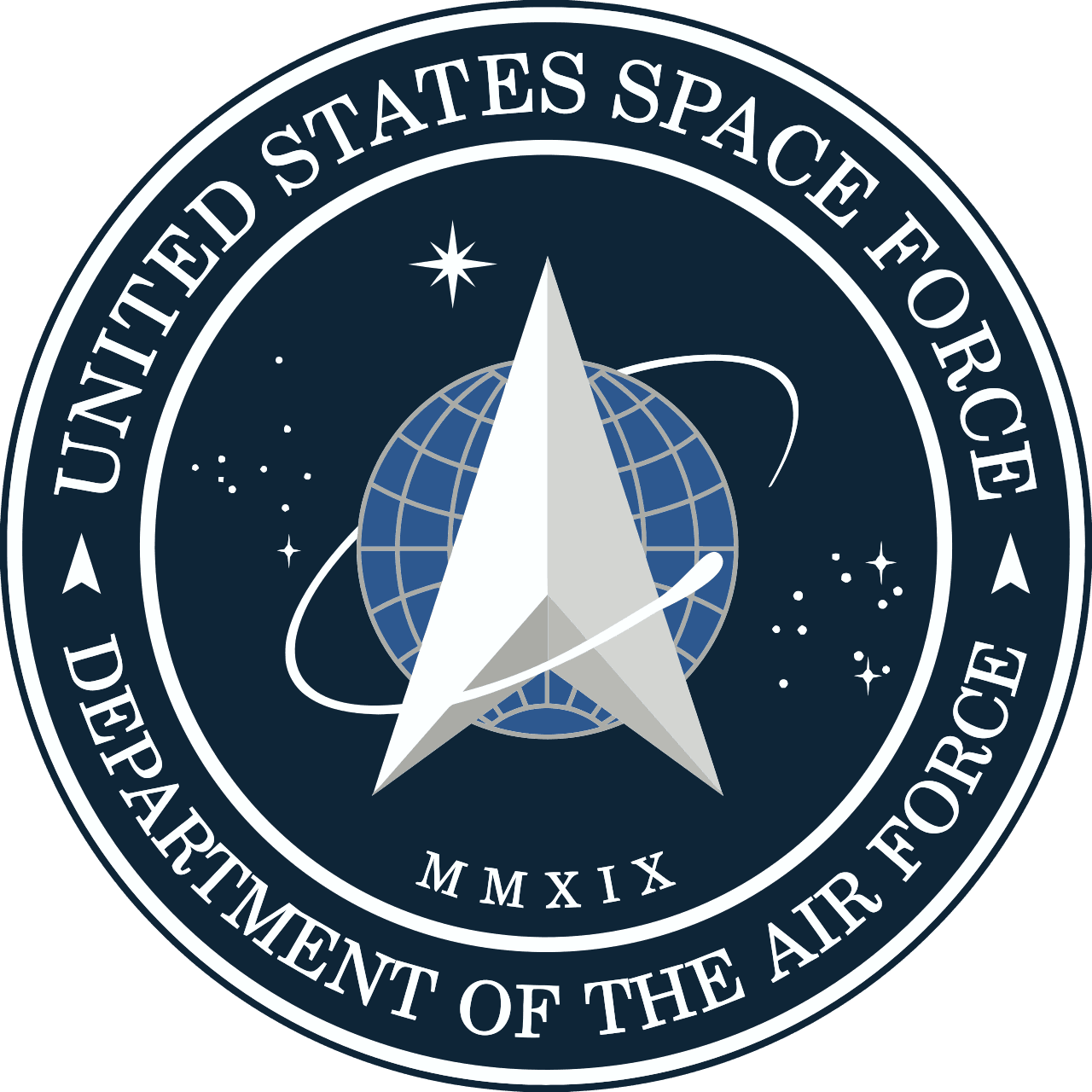 US Space Force Flag Black Printed Official USA Made.