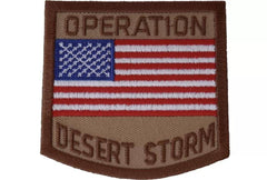 Operation Desert Storm Iron on Patch.