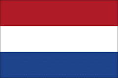 Netherlands Flag Sewn - Made in USA