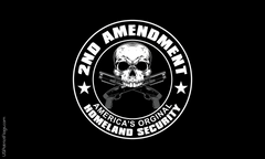 2nd Amendment America's Original Homeland Security Flag - Made in USA