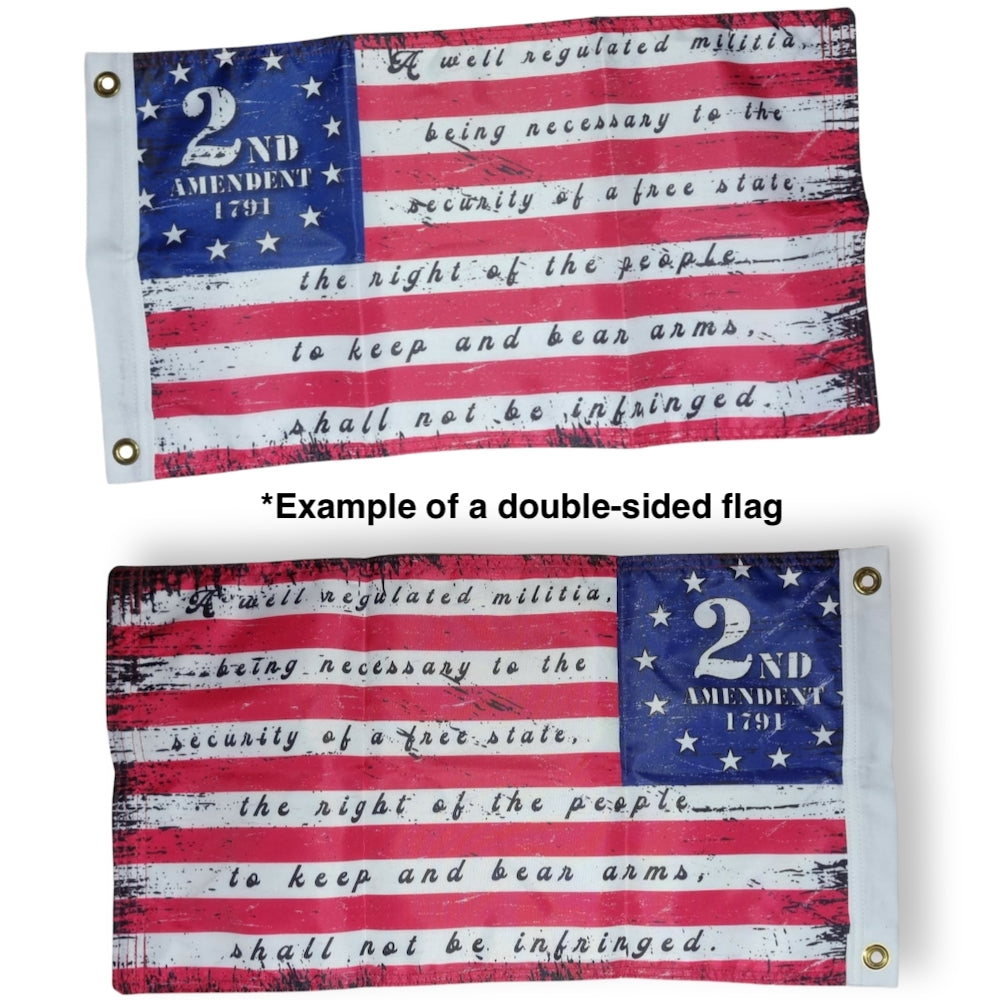 2nd Amendment Betsy Ross USA Flag - Made in USA