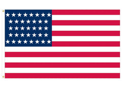 37 Star American Flag - Made in USA Stars & Stripes Nebraska.