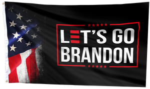 Bandiera USA "Let's Go Brandon" - Flag Anti Biden FJB Per Esterni 100D Poliestere, Taglie 4x6 5x8 6x10 Piedi