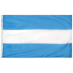 Argentina Flag (No Seal) Outdoor Cut & Sewn Made in USA.