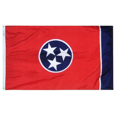 Tennessee State Flag - Made in USA - Nylon Outdoor.