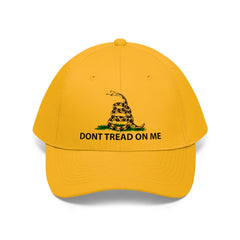 Gadsden Dont Tread on Me Unisex Twill Hat.