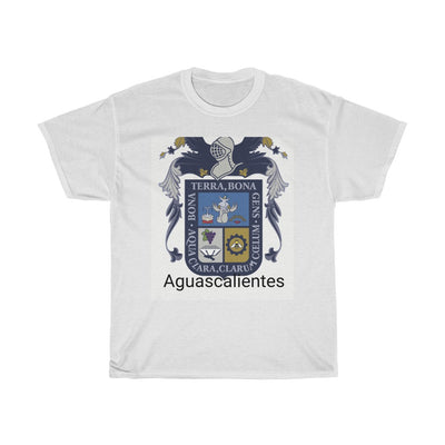 Bandera de Aguascalientes Unisex Heavy Cotton Tee.