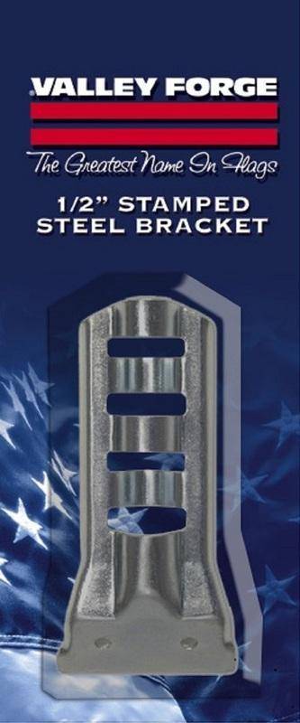 Valley Forge  4 in. L Steel  Flag Pole Bracket.