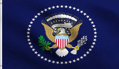 Presidential Seal Flag - Pole Hem optional Fringe- Nylon Made in USA