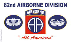 82nd Airborne Division Flag Made in USA