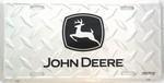 John Deere Black Diamond Cut Toolbox Design License Plate.
