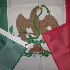 Flag of Mexico (1823-1864, 1867-1893) - Mexico Flag - Nylon Dyed - Custom - 3 x 5 ft