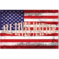 USA All Lives Matter Flag - Outdoor - Made in USA.
