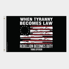 Betsy Ross Jefferson Quote Flag Made in USA.