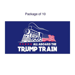 All Aboard the Trump Train Bumper Sticker.