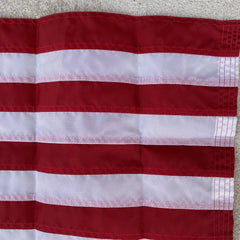 Betsy Ross Flag Sewn Embroidered Made in USA.