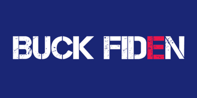 Buck Fiden Bumper Sticker.