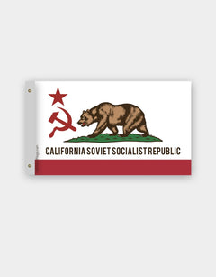 California Soviet Socialist Republic Flag - Made in USA