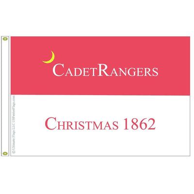 Cadet Rangers Flag Dacron Made in USA.