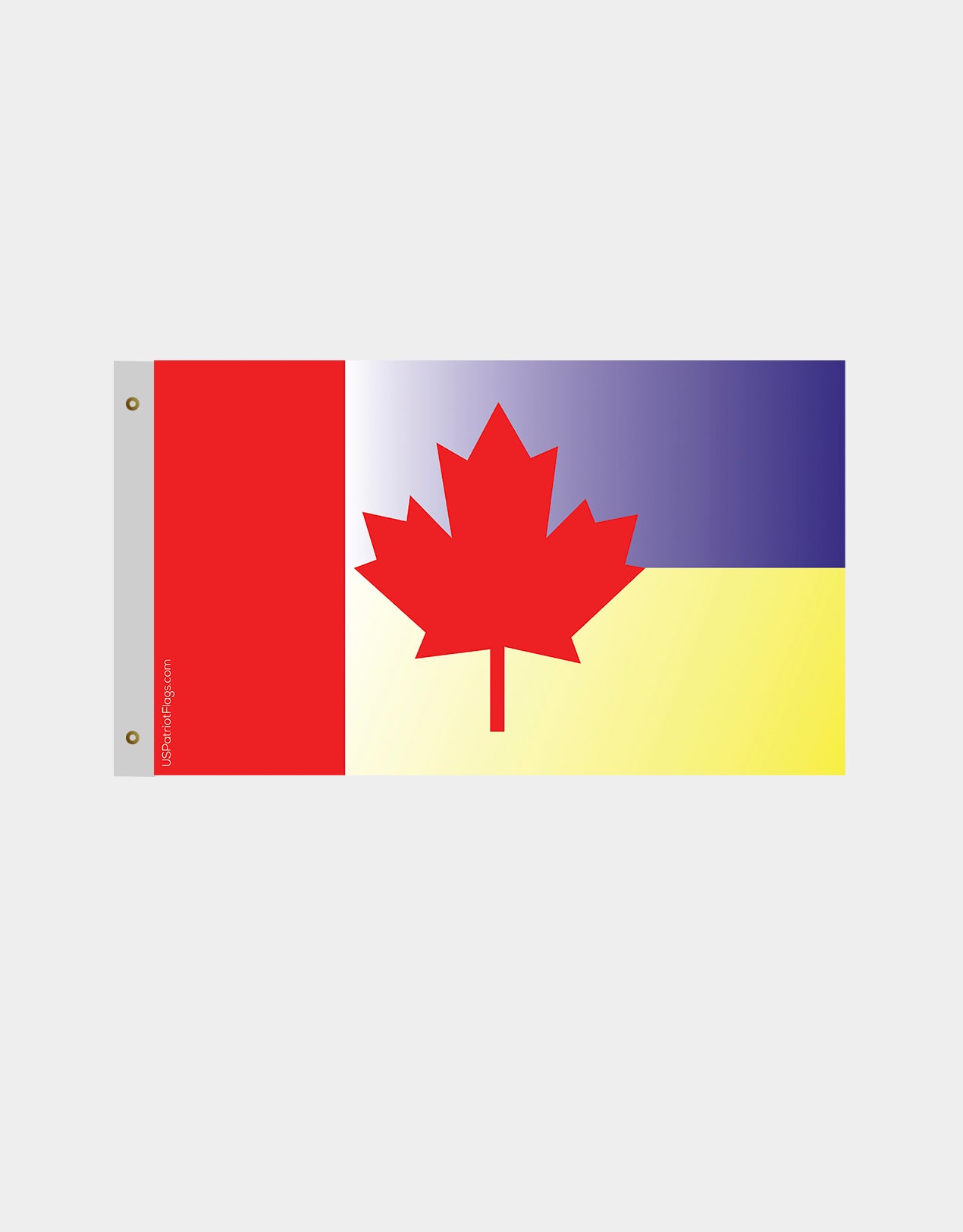 Canada Ukraine Ally Flag - Made in USA
