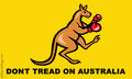 Dont Tread on Australia Kangaroo Flag Made in USA