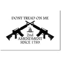 2nd Amendment Flag Dont Tread on Me White Flag - Made in USA