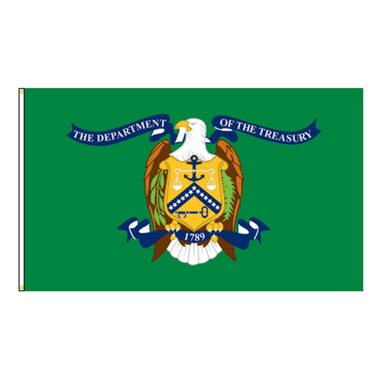 Department of Treasury Flag - Made in USA.
