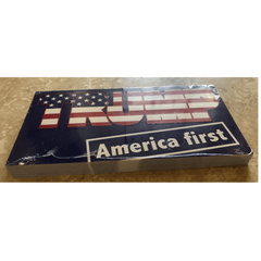 Trump America First Bumper Sticker.