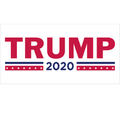 Trump White 2020 Bumper Sticker