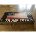USA Flag with Trump 2020 Vintage Bumper Stickers