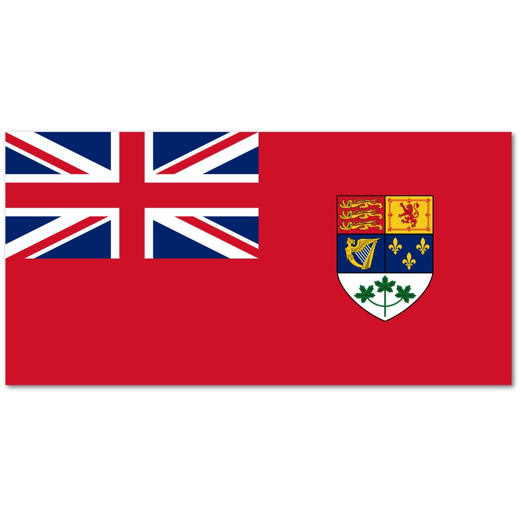 Canadian Red Ensign Flag - Made in USA.