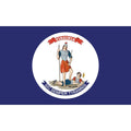 Historical State of Virginia Flag (1861-1865) - Made in USA
