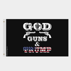 God Guns & Trump Flag - Made in USA.
