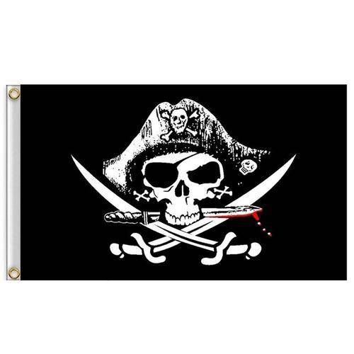 Halloween Huge Skull 2x3ft Crossbones Pirate Flags.