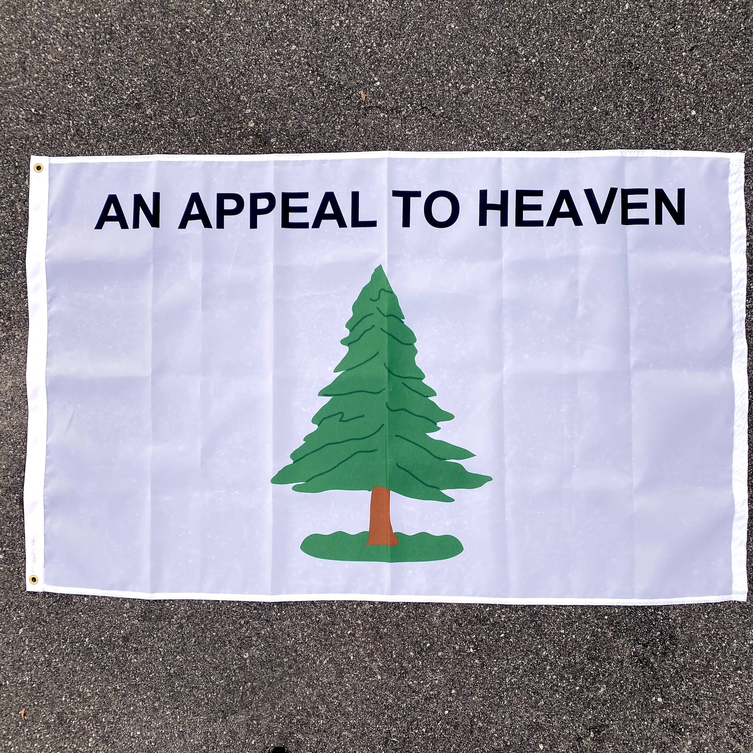An Appeal To Heaven Garden Flag 12x18 inches Double Sided An Appeal To Heaven Garden Flag 12x18 inches Double Sided