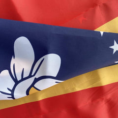 New State of Mississippi Flag Nylon Made in USA.