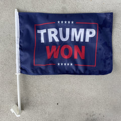 Trump Won Flag - Made in USA.