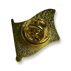 Ukraine Lapel Pin Wavy – Enamel on Metal