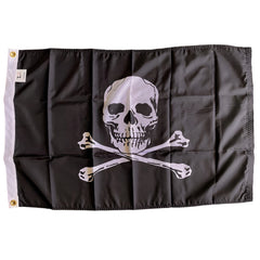 Jolly Roger - Pirate Flag - Outdoor Nylon - Made in USA.