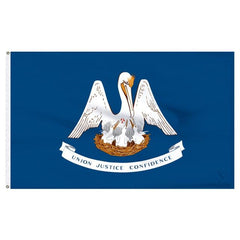 Lousiana State Flag - Made in USA.
