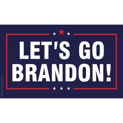 Let's Go Brandon Car Magnet.