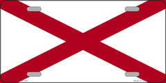 Flag of Alabama License Plate.