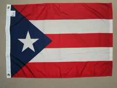 12x18 Car Window Flag 12x18 Inch Puerto Rico Double Sided Car Window Flag - 100% Polyester, USA Brand, Made In China Double-Sided/Station Wall Clocks - Foto 4