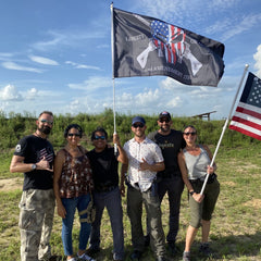 2nd Amendment Liberty or Death 1791 Punisher Skull Flag - Made in USA.