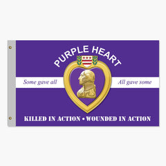 Purple Heart Flag Made in USA