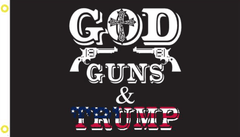 God Guns & Trump Flag - Made in USA.